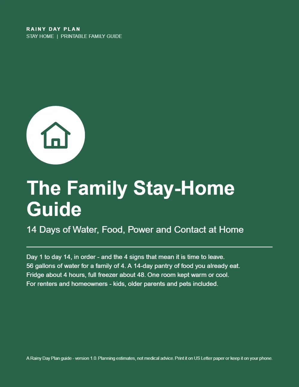 The Family Stay-Home Guide