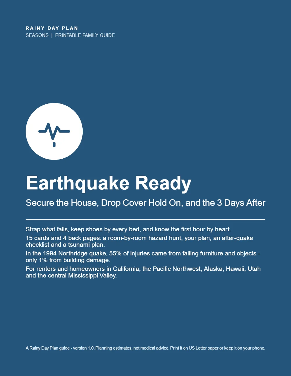 Earthquake Ready